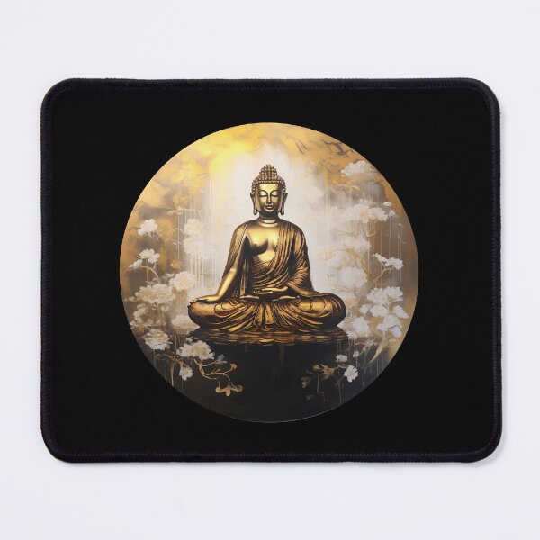 Item preview, Meditation in golden style, gift designed and sold by Andrea-Design.