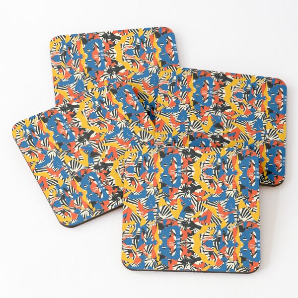 Item preview, Vibrant Abstract Art Pattern designed and sold by DreamBackDrops.