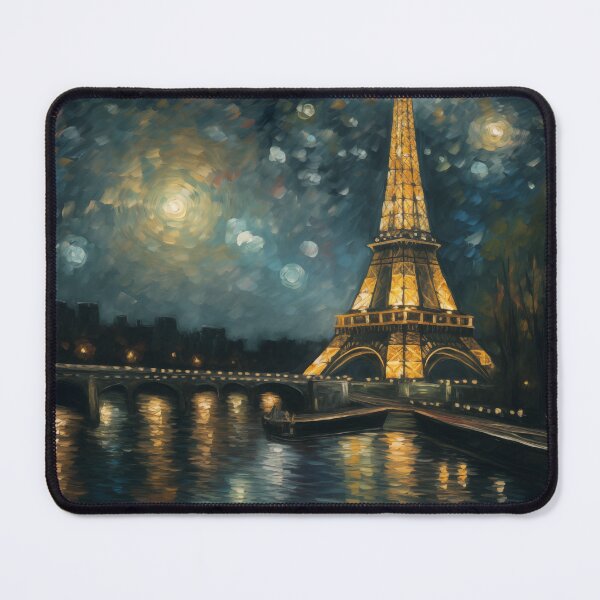 Item preview, Midnight in Paris - Eiffel Tower Dreamscape designed and sold by Obibobishop.