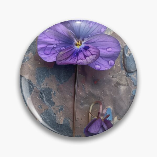 Item preview, PANSIES AMONG PATINA designed and sold by ArtbyRolleen.