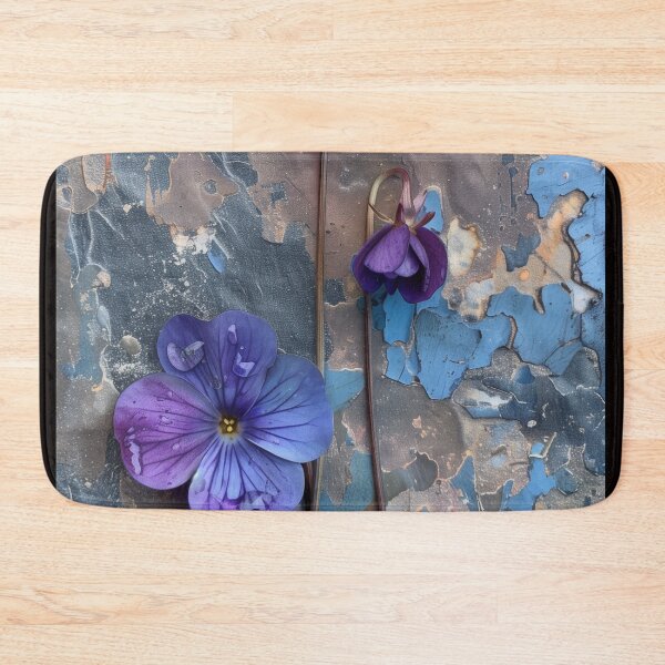Item preview, PANSIES AMONG PATINA designed and sold by ArtbyRolleen.