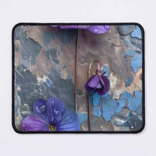 Item preview, PANSIES AMONG PATINA designed and sold by ArtbyRolleen.