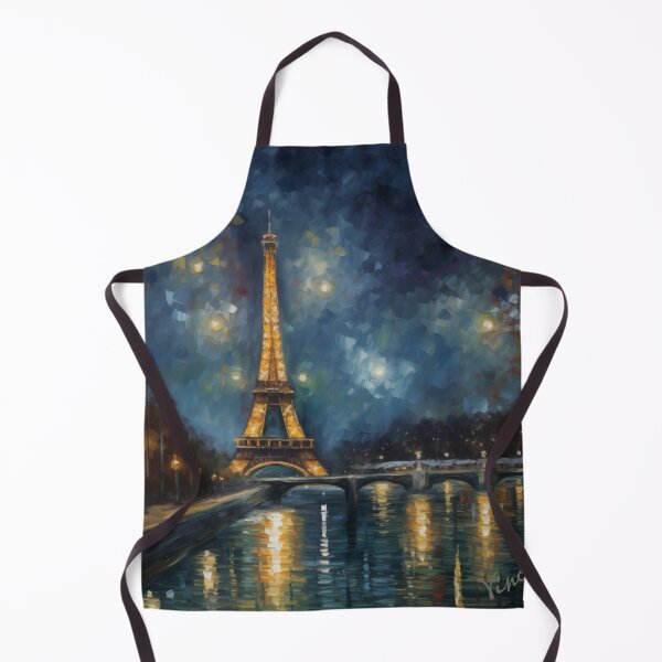 Item preview, Parisian Nightfall - Eiffel Tower Glow designed and sold by Obibobishop.
