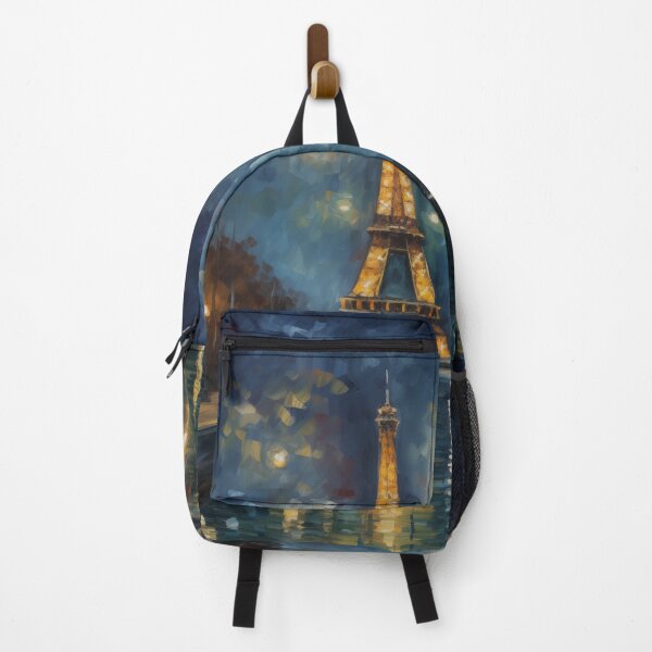 Item preview, Parisian Nightfall - Eiffel Tower Glow designed and sold by Obibobishop.