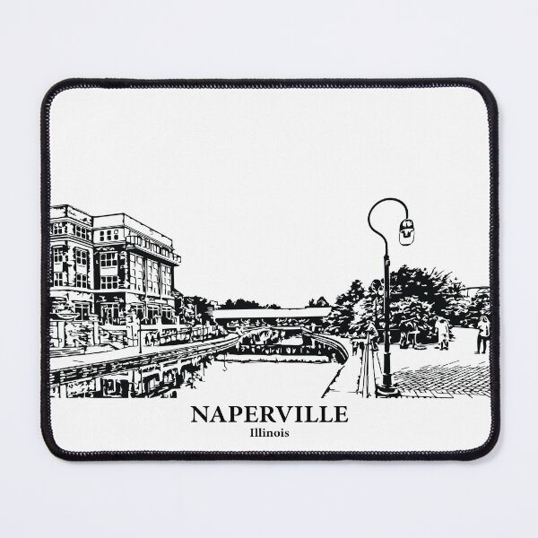 Item preview, Naperville - Illinois designed and sold by Lakeric Cityscapes.