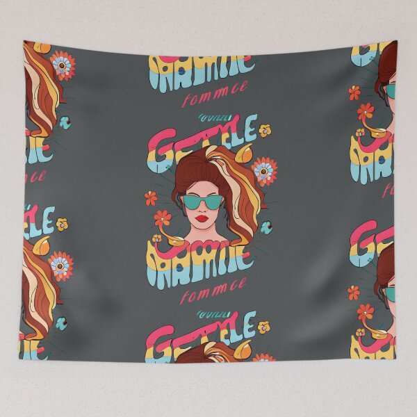 Item preview, Psychedelic Girl Gibberish Logo 3 designed and sold by Chubuter.