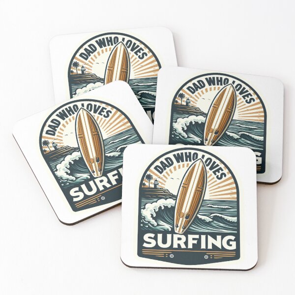 Item preview, Dad who loves surfing designed and sold by azaelbay7.
