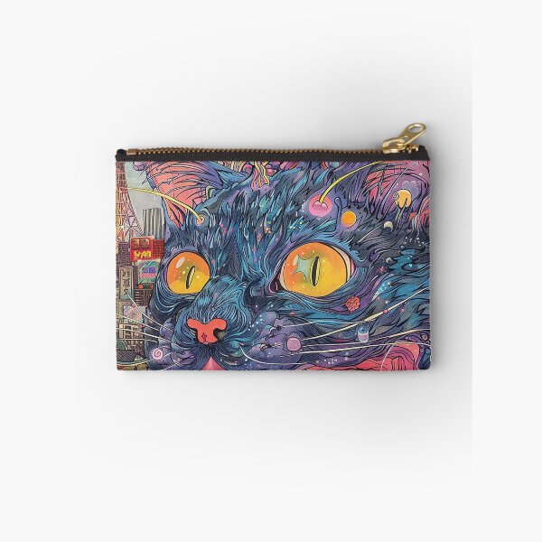 Item preview, Psychedelic Cats Art designed and sold by nomiraclehere.