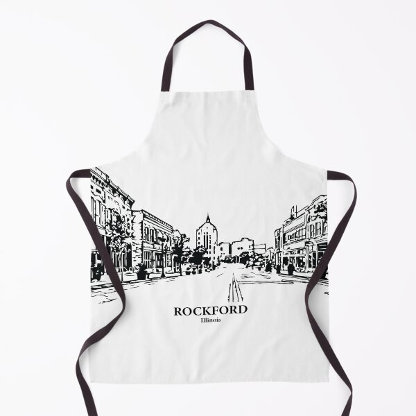 Item preview, Rockford - Illinois designed and sold by Lakeric Cityscapes.