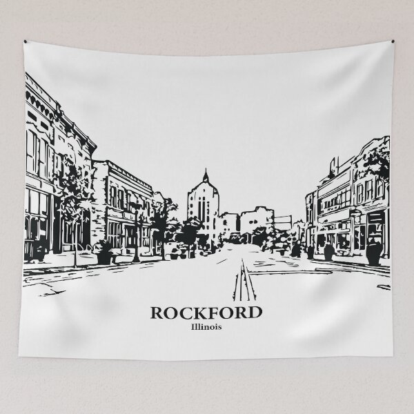 Item preview, Rockford - Illinois designed and sold by Lakeric Cityscapes.