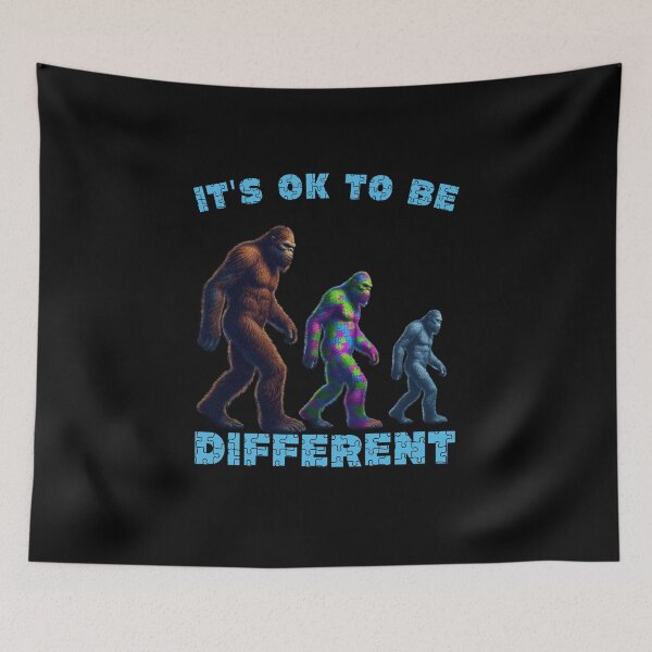 Item preview, Sasquatch Autism Awareness designed and sold by HeadTurningArt.