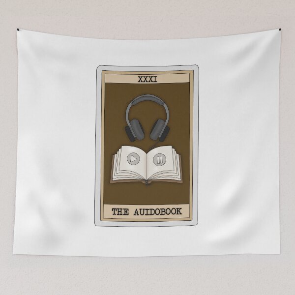 Item preview, The Audiobook (bookish tarot card collection)  designed and sold by Becky-Marie.