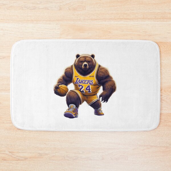 Item preview, Aggressive Bear Lakers NBA designed and sold by BioFaStore.