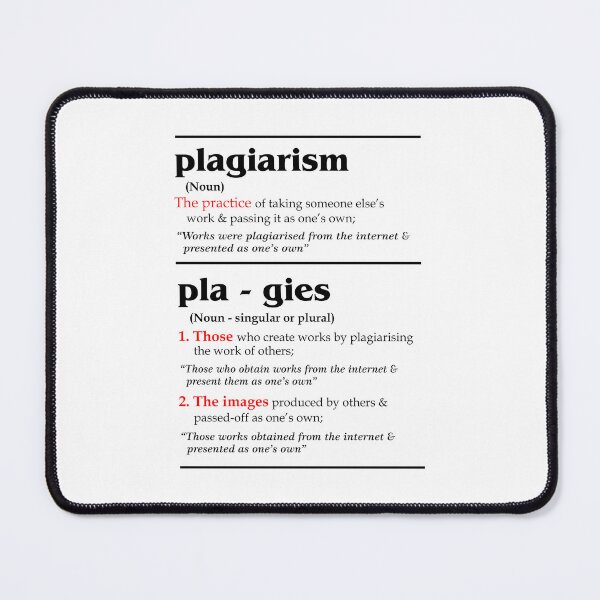 Item preview, Plagiarism - insidious and undermining designed and sold by ClarkChris.