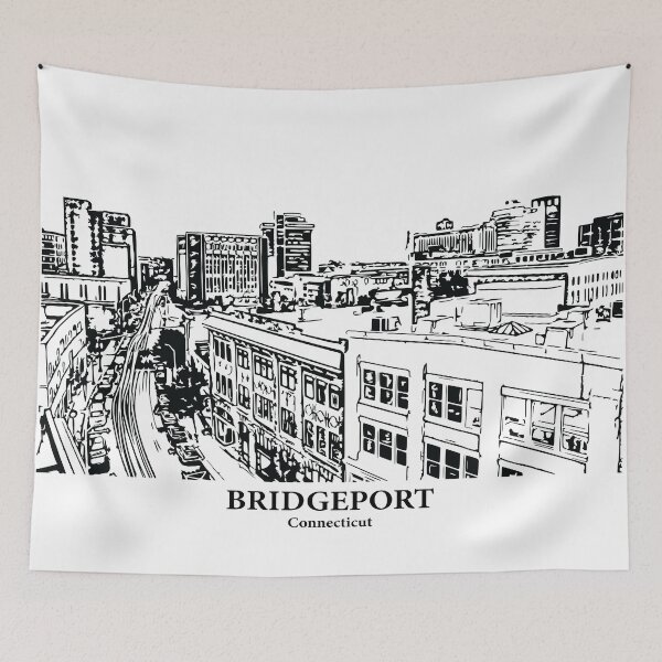 Item preview, Bridgeport - Connecticut designed and sold by Lakeric Cityscapes.