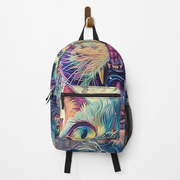 Item preview, Psychedelic Cats Art designed and sold by nomiraclehere.