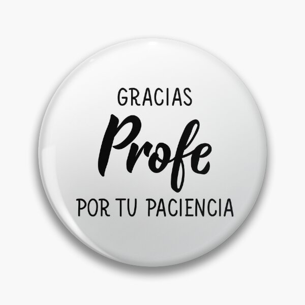 Item preview, Gracias profe por tu paciencia. Thank you teacher for your patience - in Spanish. designed and sold by pidzam4e.