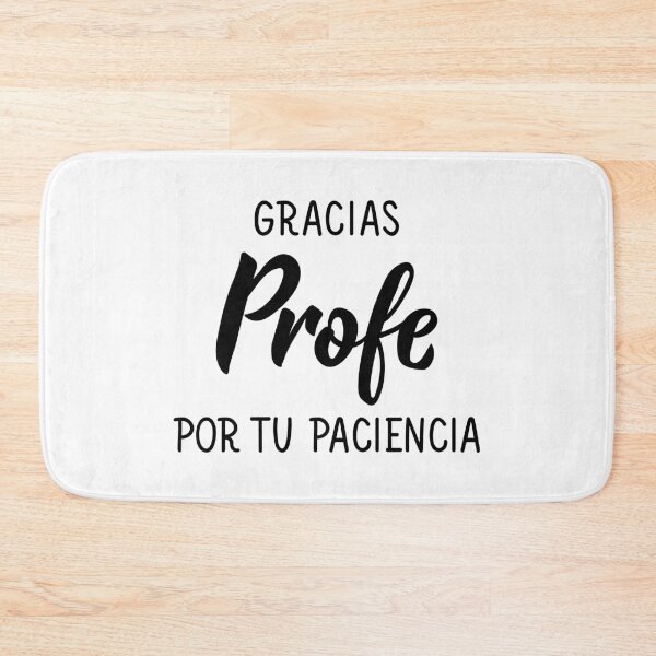 Item preview, Gracias profe por tu paciencia. Thank you teacher for your patience - in Spanish. designed and sold by pidzam4e.