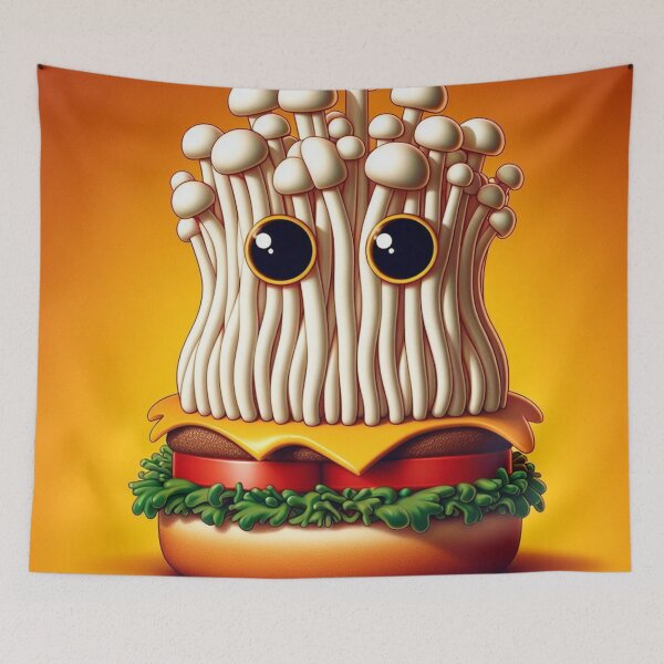 Item preview, Enoki Burger designed and sold by ComputerContent.