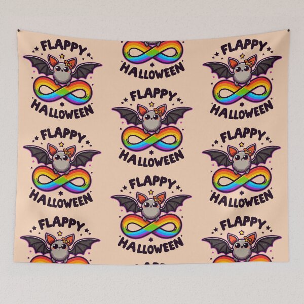 Item preview, Flappy halloween - Neurodiverse designed and sold by Vkinsify.