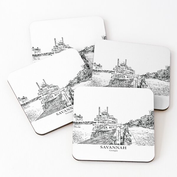 Item preview, Savannah - Georgia designed and sold by Lakeric Cityscapes.