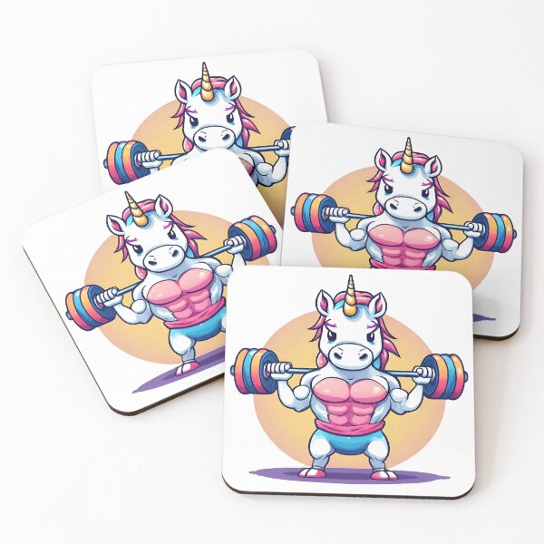 Item preview, Gym unicorn designed and sold by Amzg-Designs.