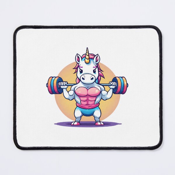Item preview, Gym unicorn designed and sold by Amzg-Designs.