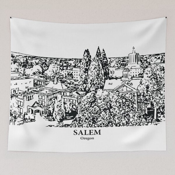 Item preview, Salem - Oregon designed and sold by Lakeric Cityscapes.