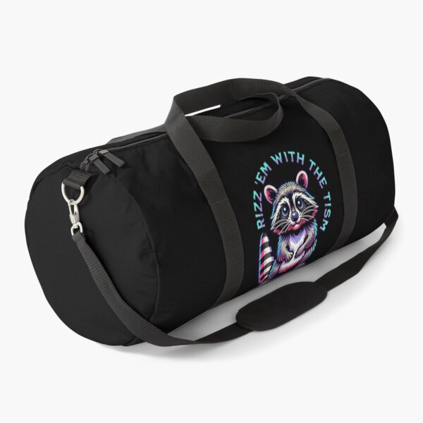 Item preview, Rizz Em With The Tism -  Autism Awareness (Raccoon) designed and sold by SeledineArt.