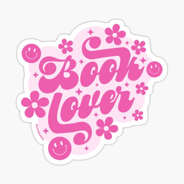 Artikel-Vorschau von Buchliebhaber / Smiley-Gesichter Groovige Gänseblümchen Blumen in Pink Buchzitate Buch-Nerd Ästhetische Geschenke Kindle-Enthusiasten Throne Of Glass Tbr, designt und verkauft von Latinoladas.