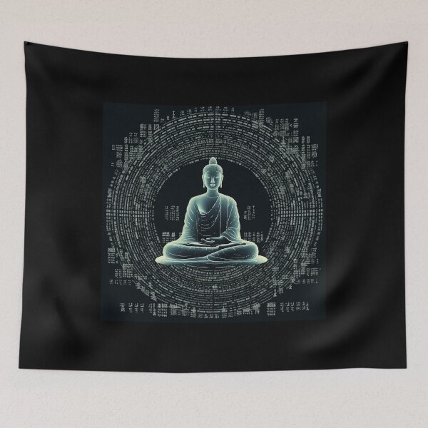 Item preview, Meditation in modern art design, gift designed and sold by Andrea-Design.