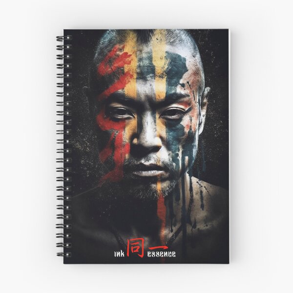 Item preview, Ink Essence - Japanese Aesthetic Surreal Kanji Symbol Portrait Painted Face Art 114 designed and sold by MadeByRobots.