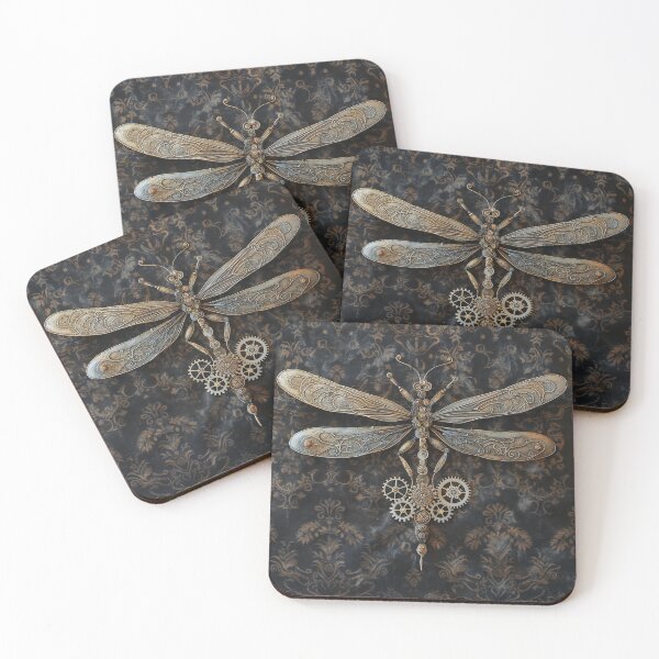 Item preview, Steampunk Dragonfly designed and sold by jo3yk.