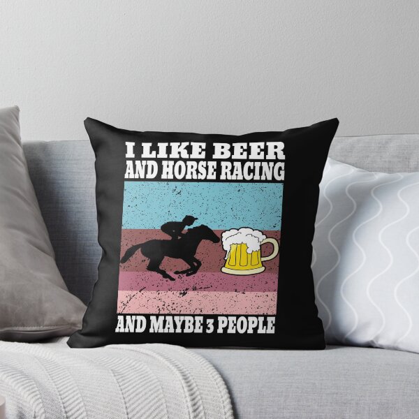 Aperçu de l'œuvre J'aime la bière et les courses de chevaux et peut-être créée et vendue par GalMar.