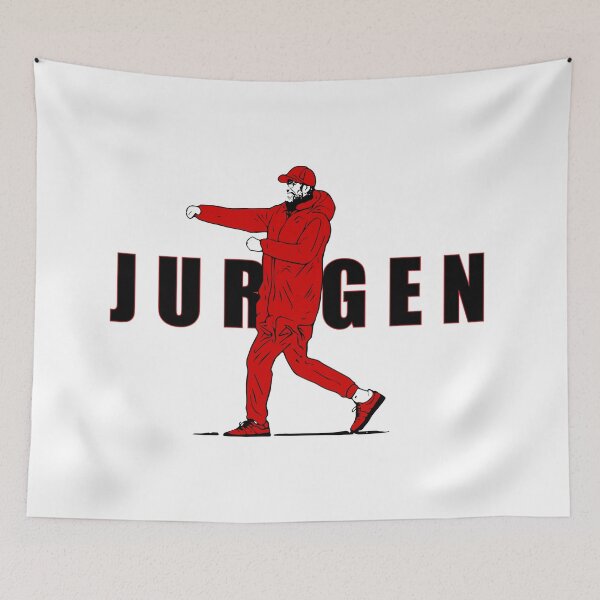 Item preview, Jurgen Klopp in red :celebration logo designed and sold by MA D.