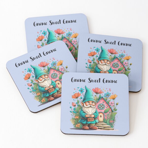Item preview, Funny Gnome Sweet Gnome Garden Gnome Flower Garden designed and sold by Nature's Fancy.