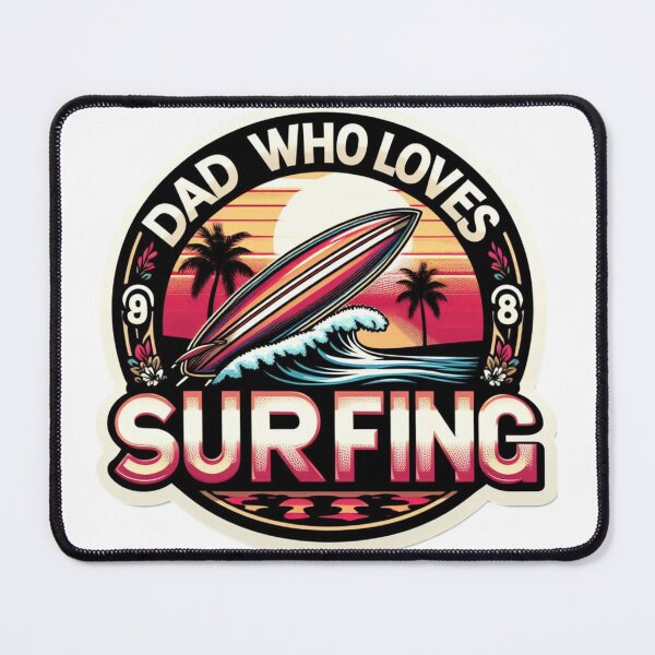Item preview, Dad who loves surfing designed and sold by azaelbay7.
