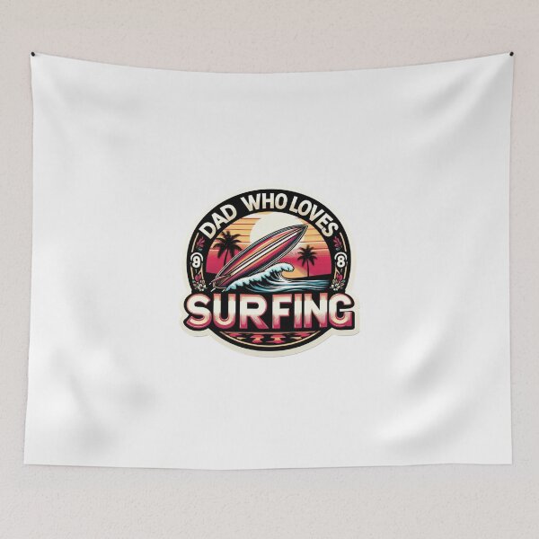 Item preview, Dad who loves surfing designed and sold by azaelbay7.