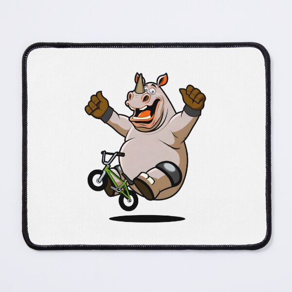 Item preview, Rhinoceros on Bicycle designed and sold by Bomba Visual.