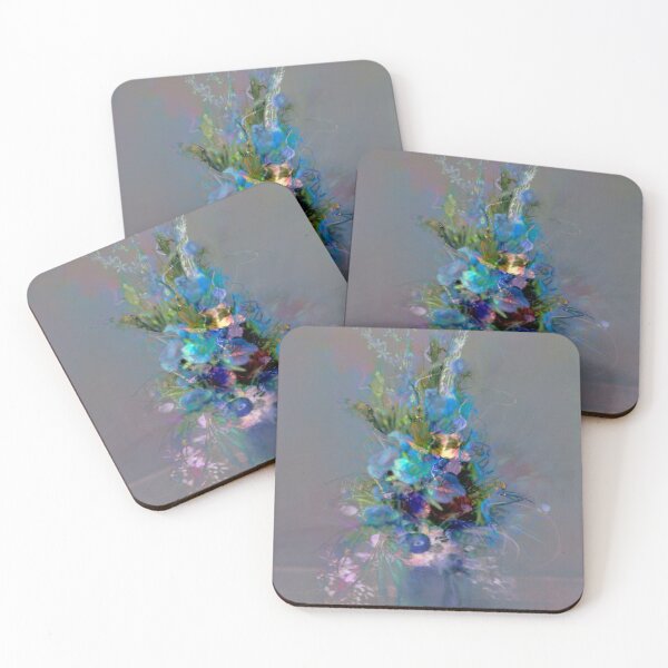 Item preview, Flowers in Blue designed and sold by Kim Gauge.