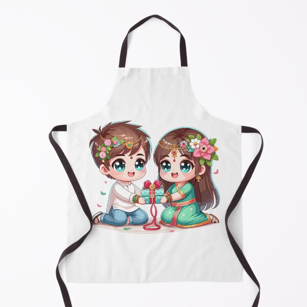Item preview, Charming Sibling Love - Cartoon Raksha Bandhan Gift Exchange designed and sold by toobel.