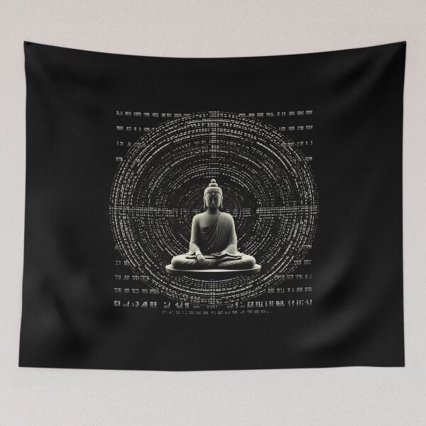 Item preview, Meditation in modern art design, gift designed and sold by Andrea-Design.