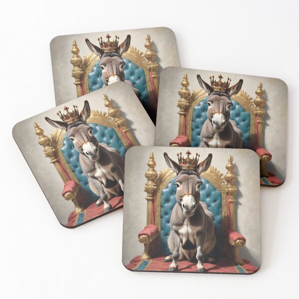Item preview, Donkey King with Crown designed and sold by Marcicev-Bojan.