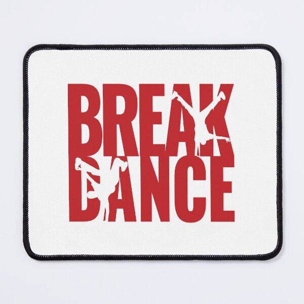 Item preview, Breakdance Breaking bboy bgirl hip hop red designed and sold by MeringueMango.