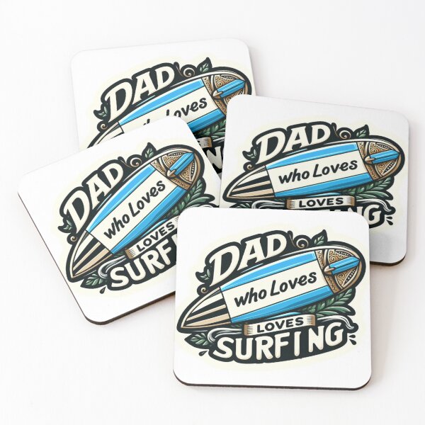 Item preview, Dad who loves surfing designed and sold by azaelbay7.