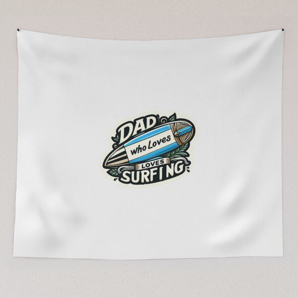 Item preview, Dad who loves surfing designed and sold by azaelbay7.