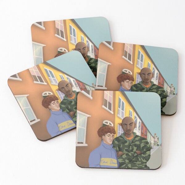 Item preview, Two boys in a street  designed and sold by TshanDraws.