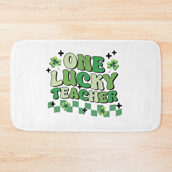 Item preview, One Lucky Teacher, Saint Patrick's Day Gift for Teacher Teacher Appreciation, Mother's Day designed and sold by behindthefacts.