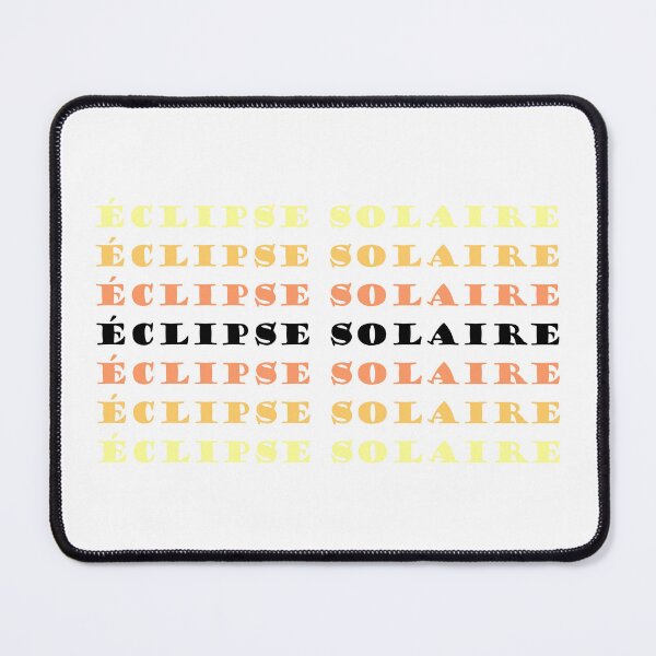 Item preview,  "Solar Eclipse" Repeated in Orange, Yellow, Black: French designed and sold by BReinbold.