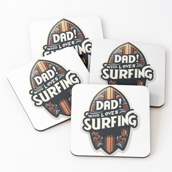 Item preview, Dad who loves surfing designed and sold by azaelbay7.